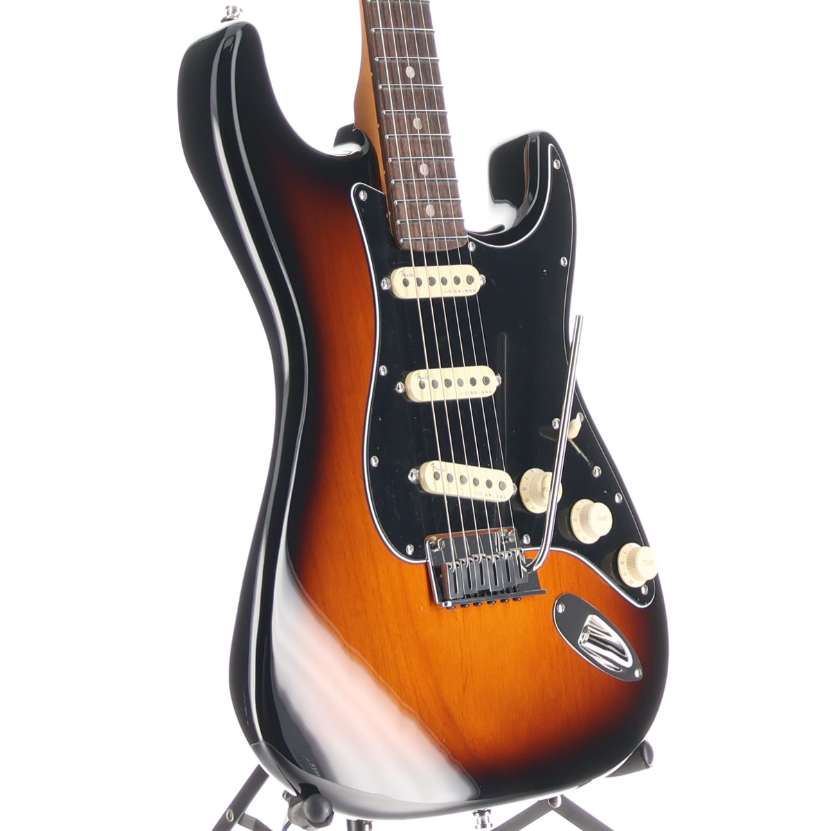 Fender American Ultra Luxe Stratocaster, Rosewood Fingerboard, 2-Color Sunburst (L7) (06913)