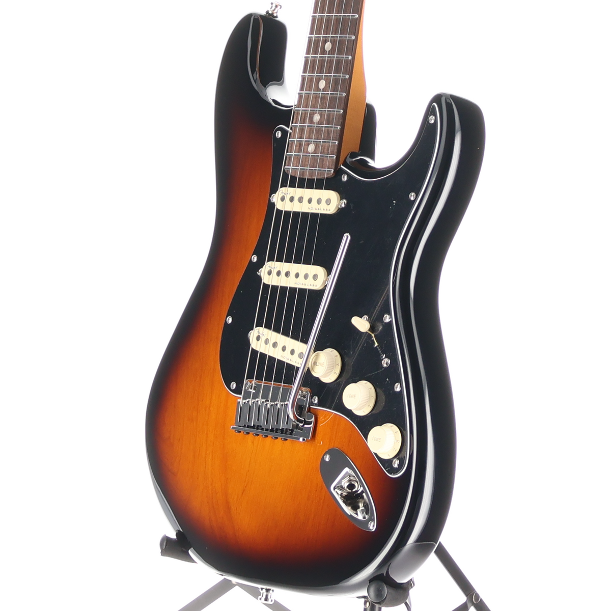 Fender American Ultra Luxe Stratocaster, Rosewood Fingerboard, 2-Color Sunburst (L7) (06913)