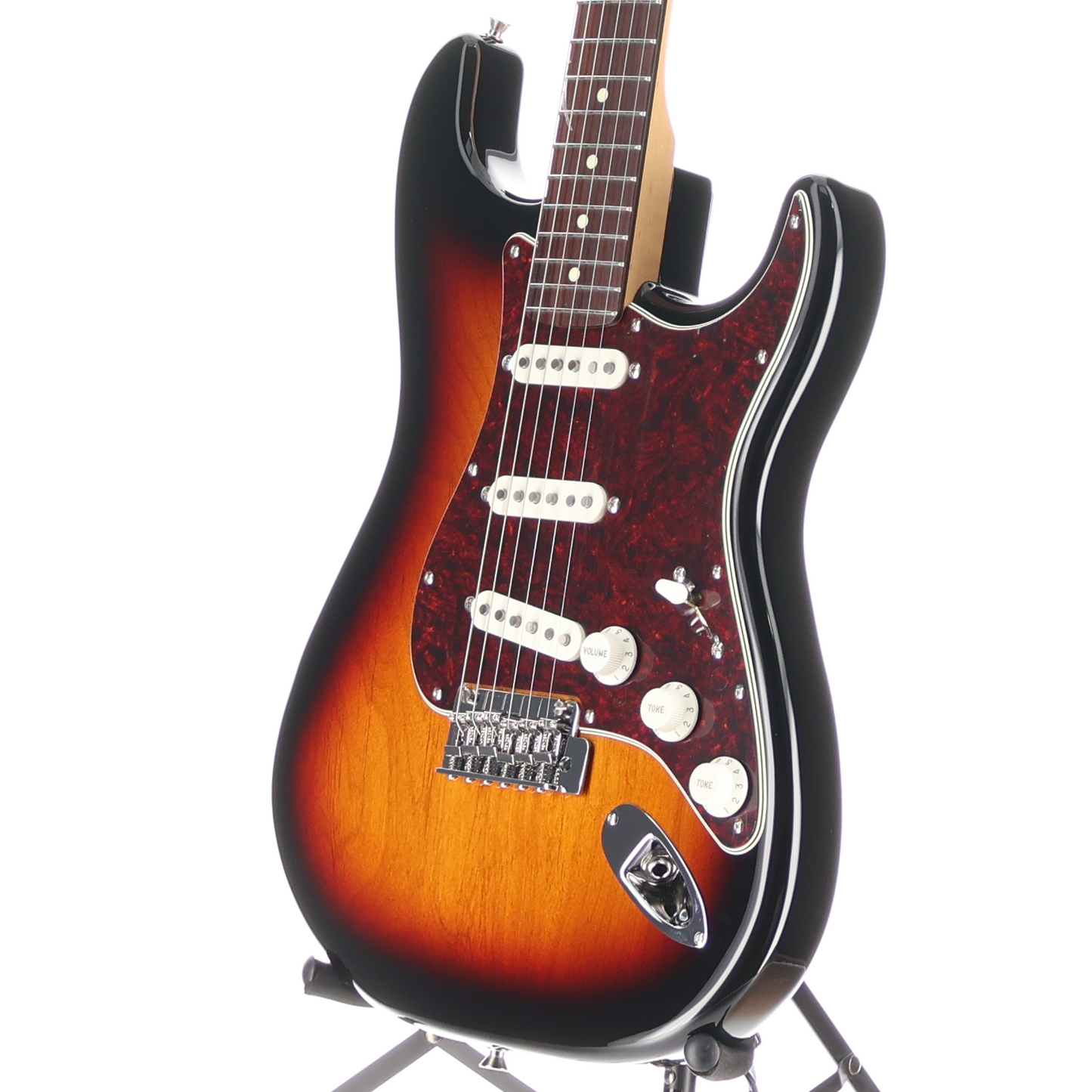 Fender Made in Japan Hybrid II Stratocaster, Rosewood Fingerboard, 3-Color Sunburst (K3) (23367)
