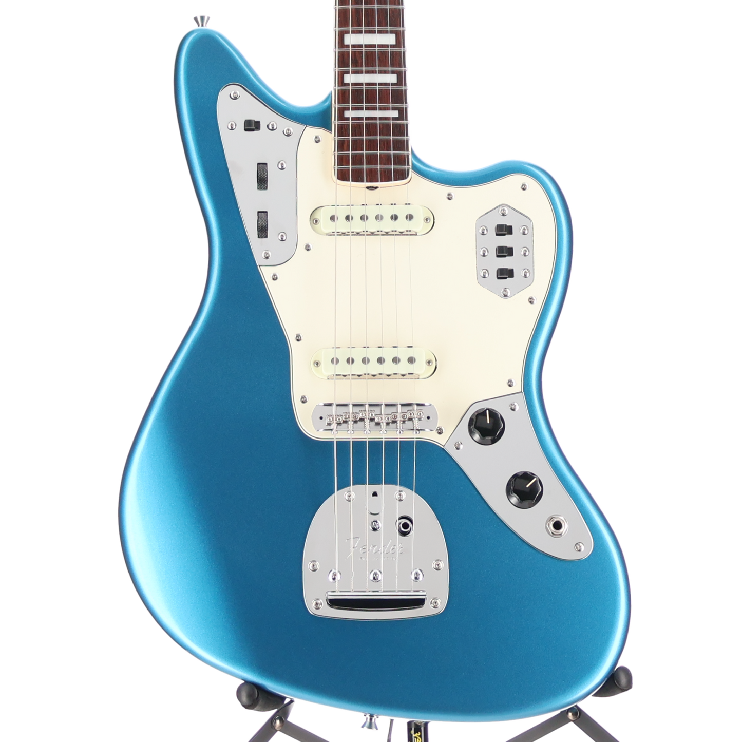 Fender Made in Japan Traditional Late 60s Jaguar, Rosewood Fingerboard, Lake Placid Blue (H12) (16185)