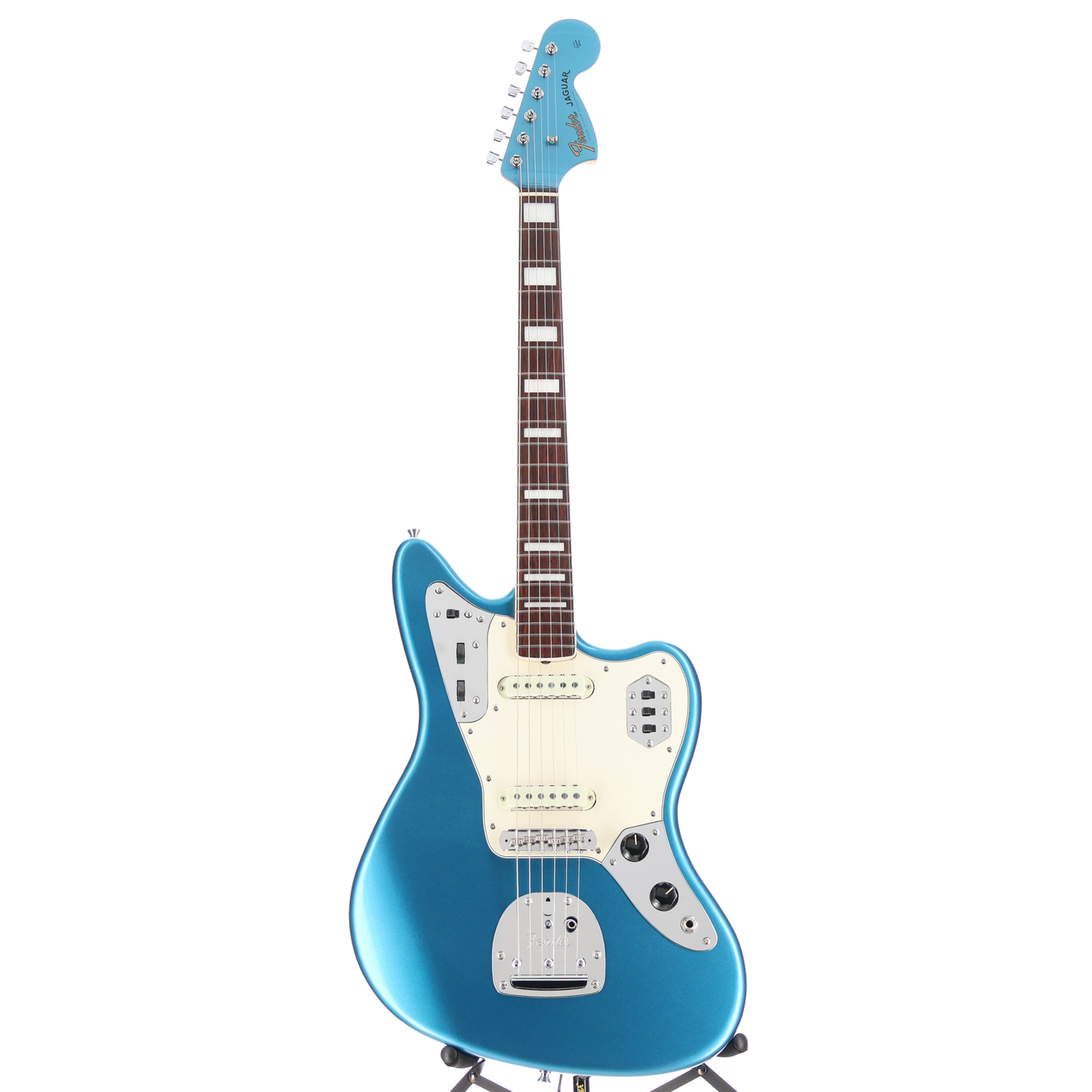 Fender Made in Japan Traditional Late 60s Jaguar, Rosewood Fingerboard, Lake Placid Blue (H12) (16185)