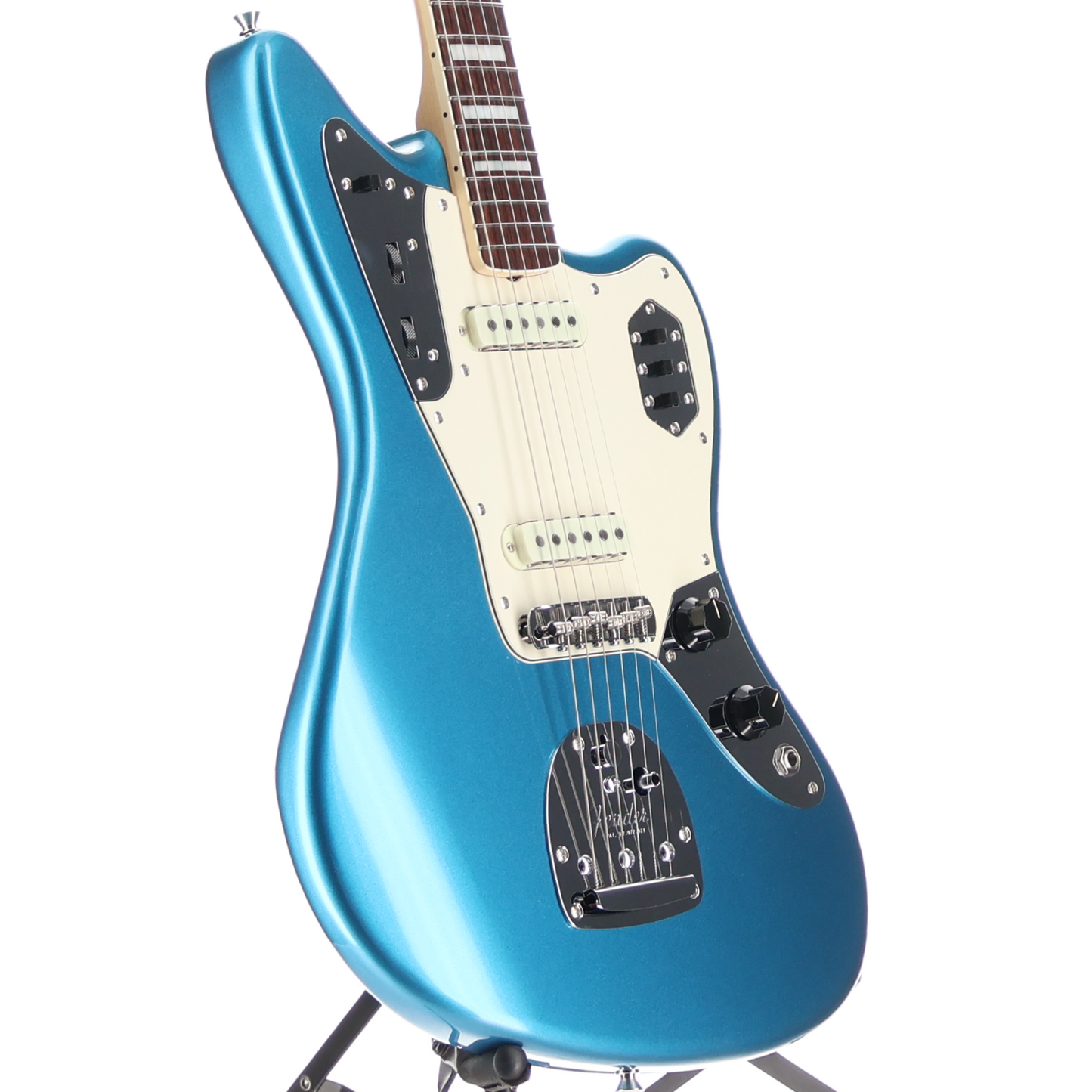 Fender Made in Japan Traditional Late 60s Jaguar, Rosewood Fingerboard, Lake Placid Blue (H12) (16185)