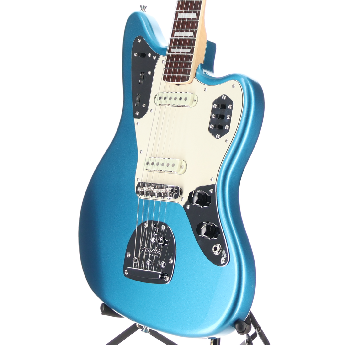 Fender Made in Japan Traditional Late 60s Jaguar, Rosewood Fingerboard, Lake Placid Blue (H12) (16185)