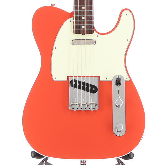 Fender Made in Japan Traditional 60s Telecaster Custom, Rosewood Fingerboard, Fiesta Red (Q7) (08011)