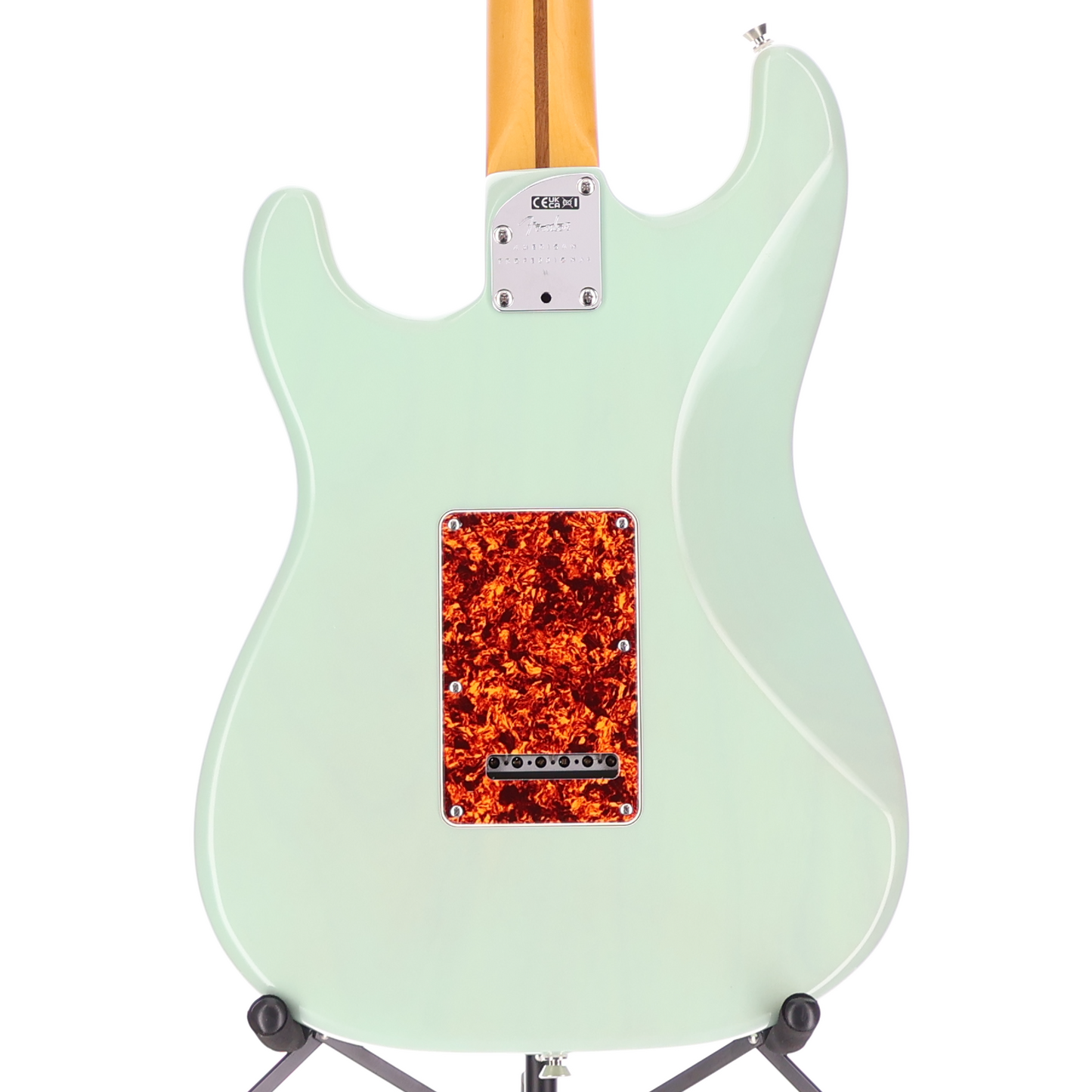 Fender American Professional II Stratocaster Thinline, Rosewood Fingerboard, Transparent Surf Green (P1) (23351)