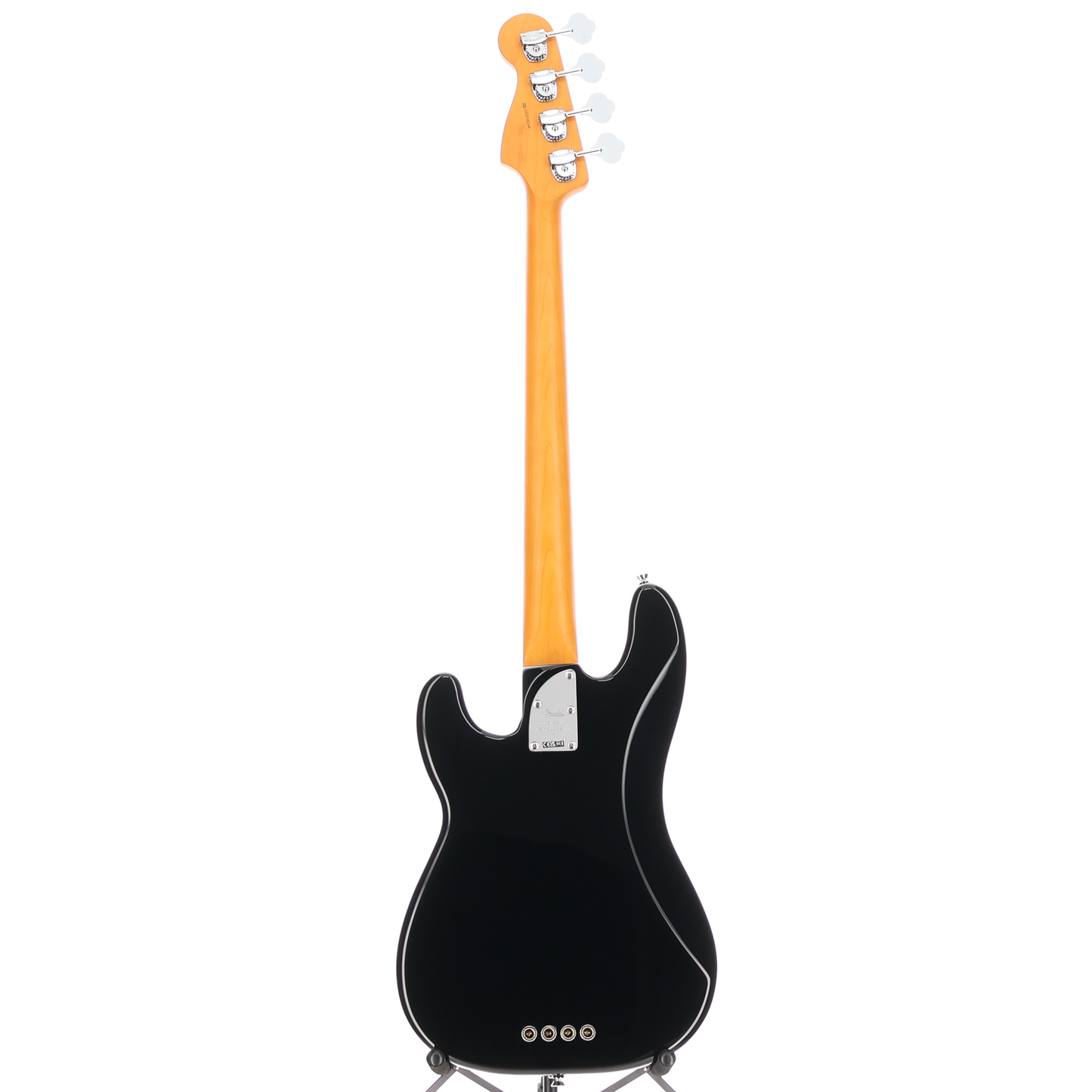 Fender American Professional II Precision Bass, Maple Fingerboard, Black (F8) (02348)