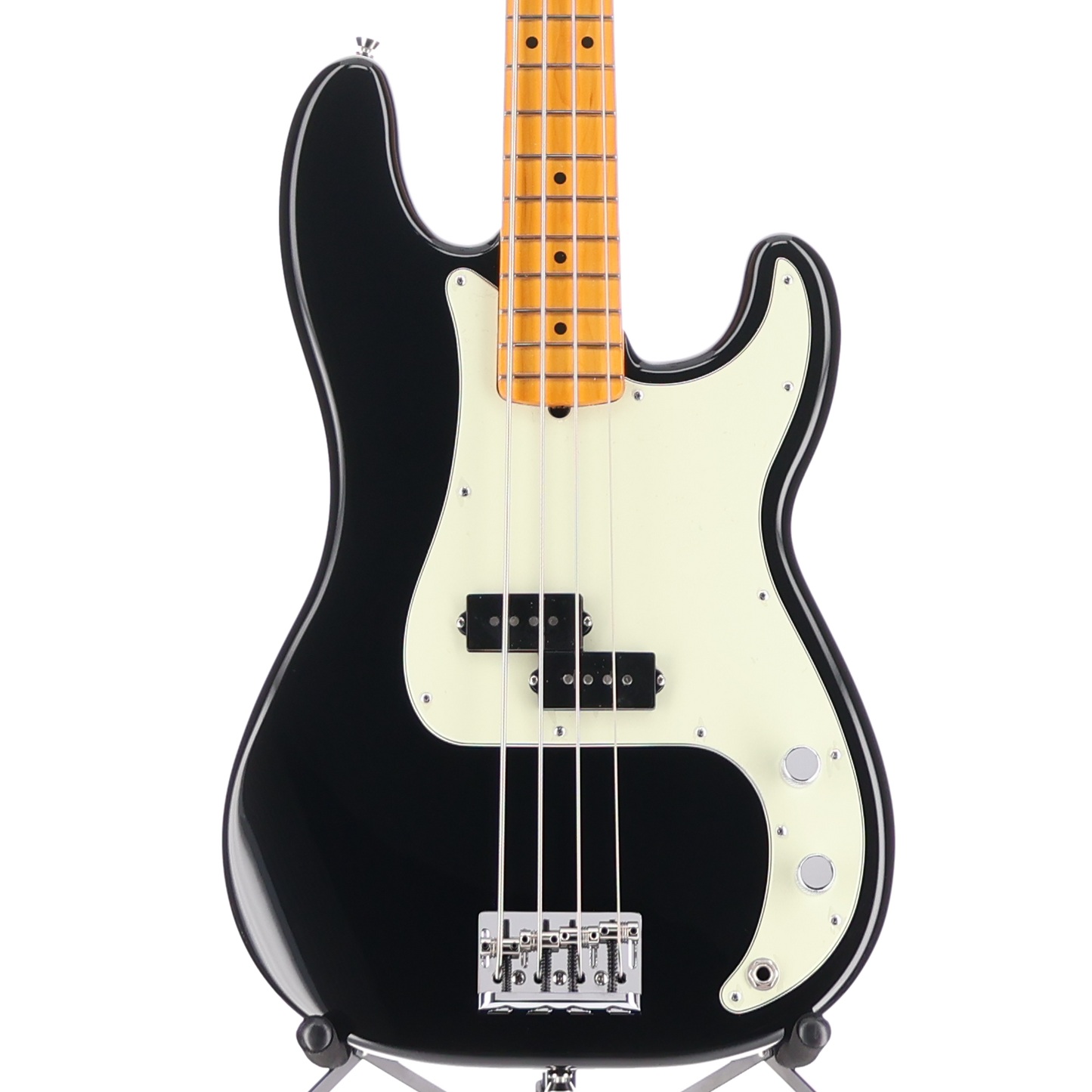 Fender American Professional II Precision Bass, Maple Fingerboard, Black (F8) (02348)