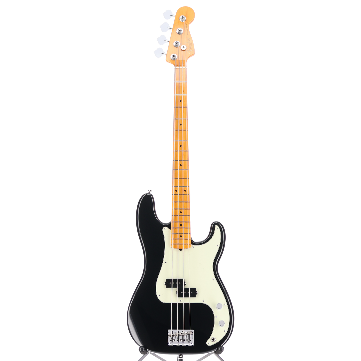 Fender American Professional II Precision Bass, Maple Fingerboard, Black (F8) (02348)