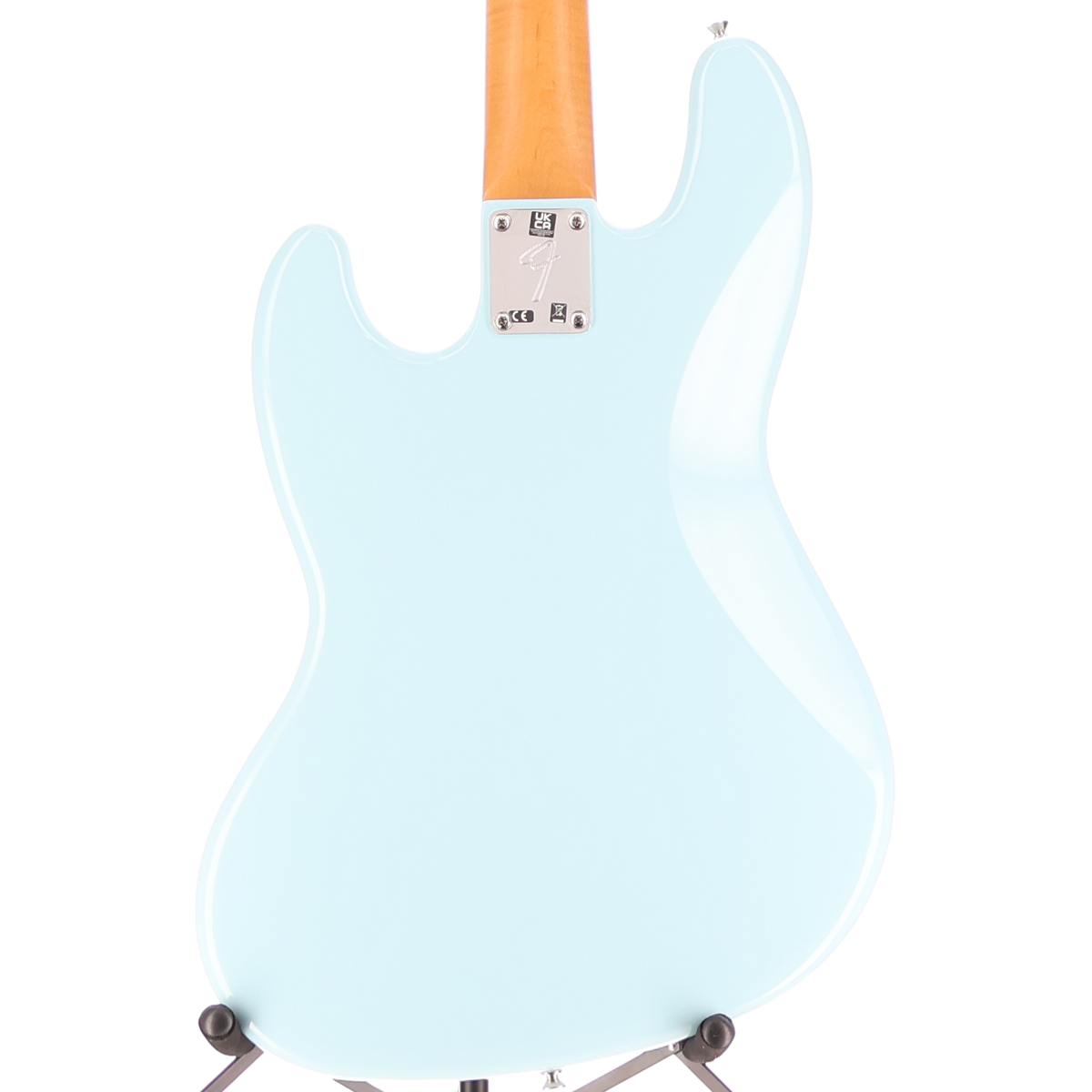 Fender Gold Foil Jazz Bass, Ebony Fingerboard, Sonic Blue (O12) (09859)