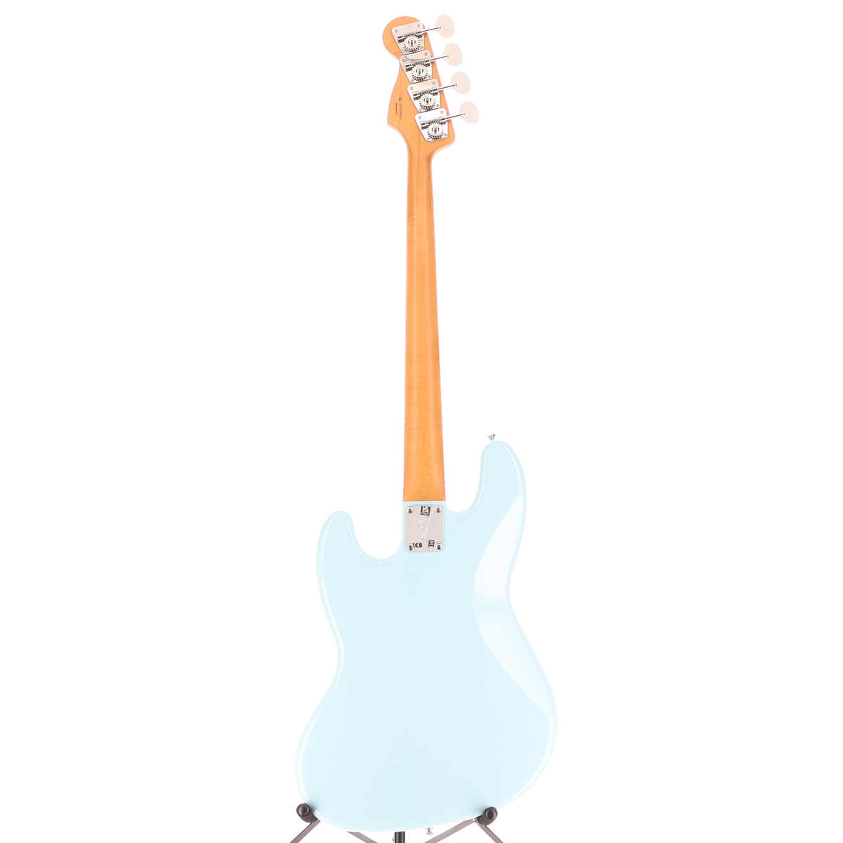 Fender Gold Foil Jazz Bass, Ebony Fingerboard, Sonic Blue (O12) (09859)
