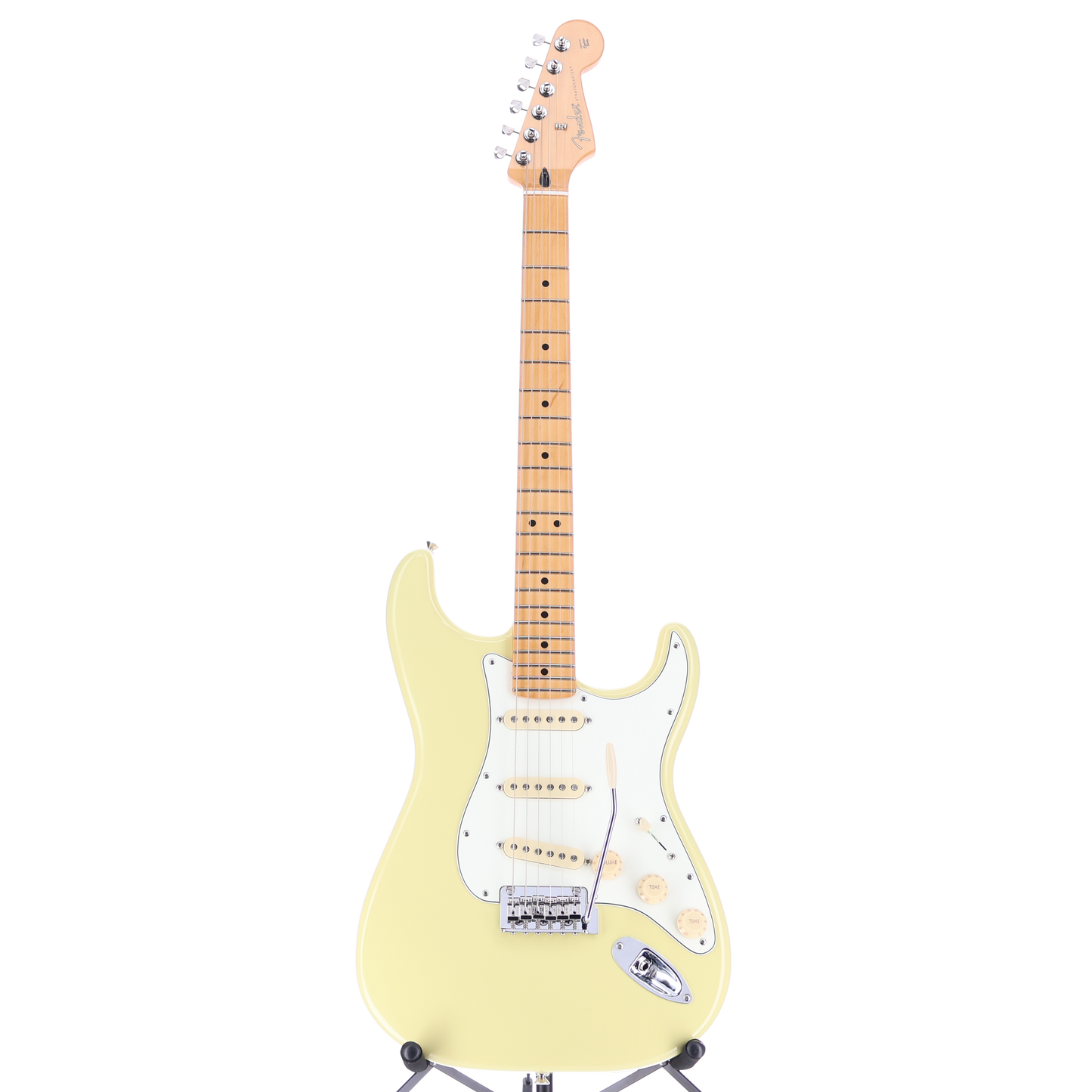 Fender Player II Stratocaster, Maple Fingerboard, Hialeah Yellow (Q4) (49647)