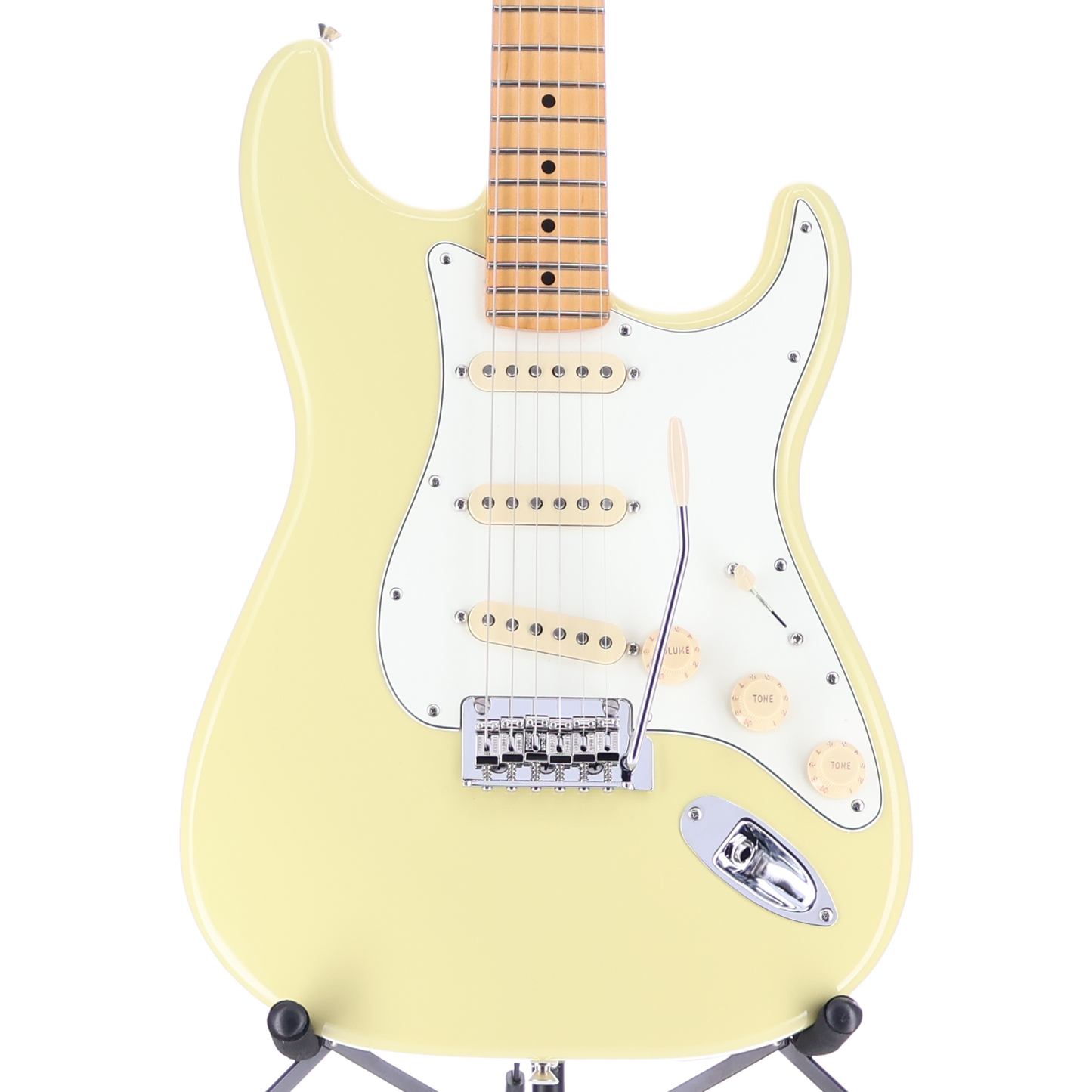 Fender Player II Stratocaster, Maple Fingerboard, Hialeah Yellow (Q4) (49647)