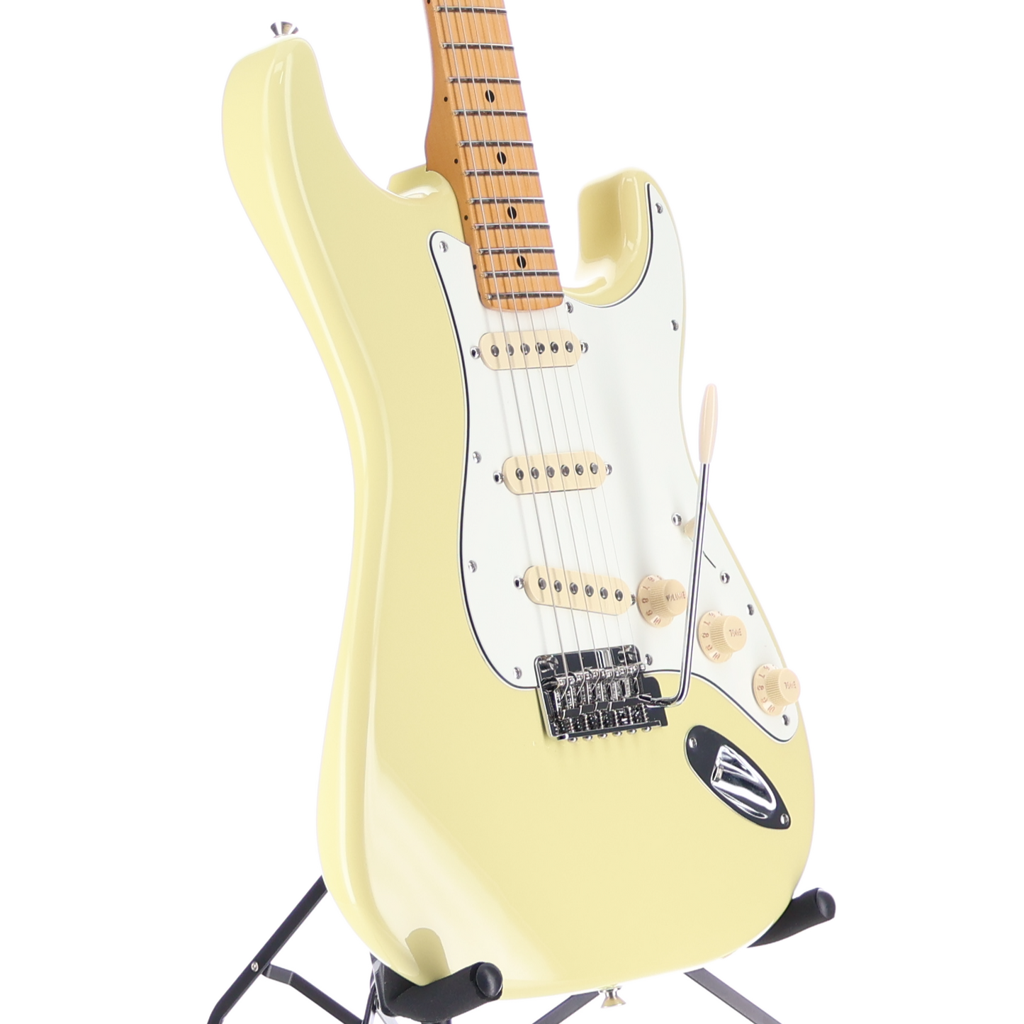Fender Player II Stratocaster, Maple Fingerboard, Hialeah Yellow (Q4) (49647)