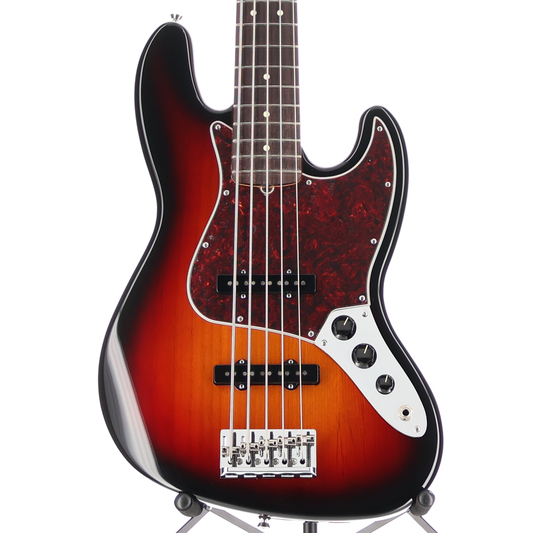 Fender American Professional II Jazz Bass V, Rosewood Fingerboard, 3-Color Sunburst (8C) (48915)