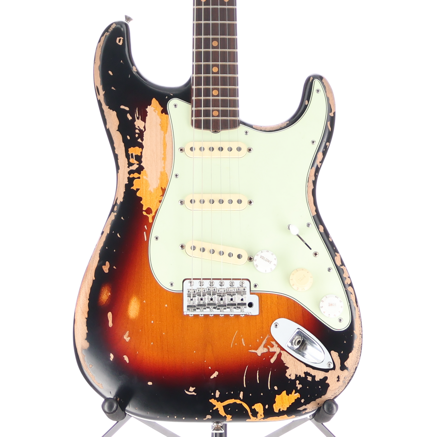 Fender Mike McCready Stratocaster, Rosewood Fingerboard, 3-Color Sunburst (8C) (03965)