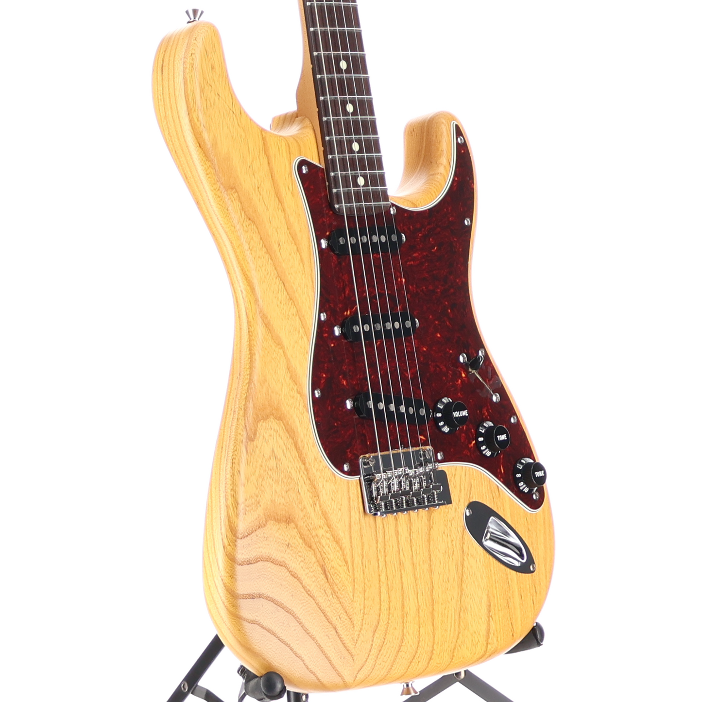 Fender Made in Japan Limited Stratocaster, Raw Ash, Rosewood Fingerboard, Vintage Natural (I2) (08793)