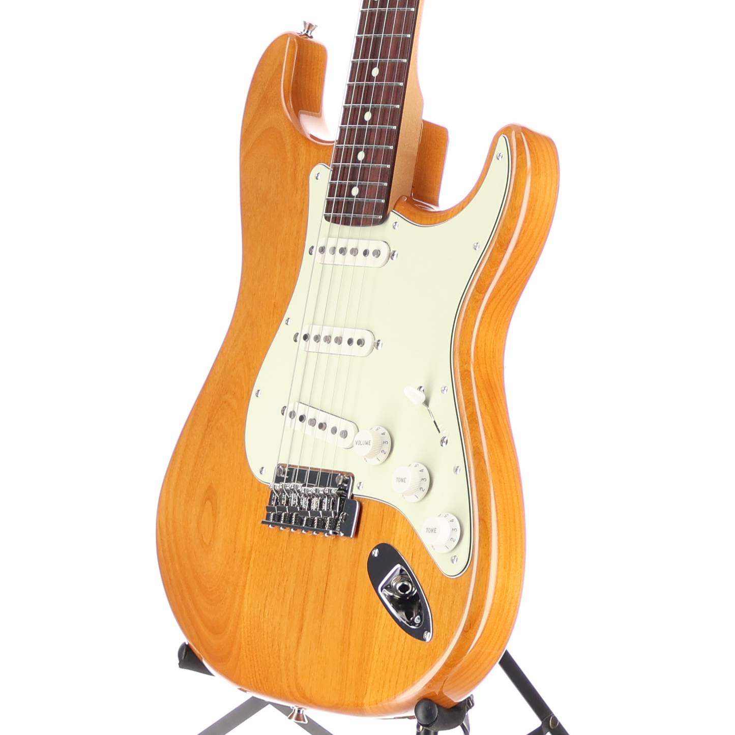 Fender Made in Japan Hybrid II Stratocaster, Rosewood Fingerboard, Vintage Natural (F1) (12226)