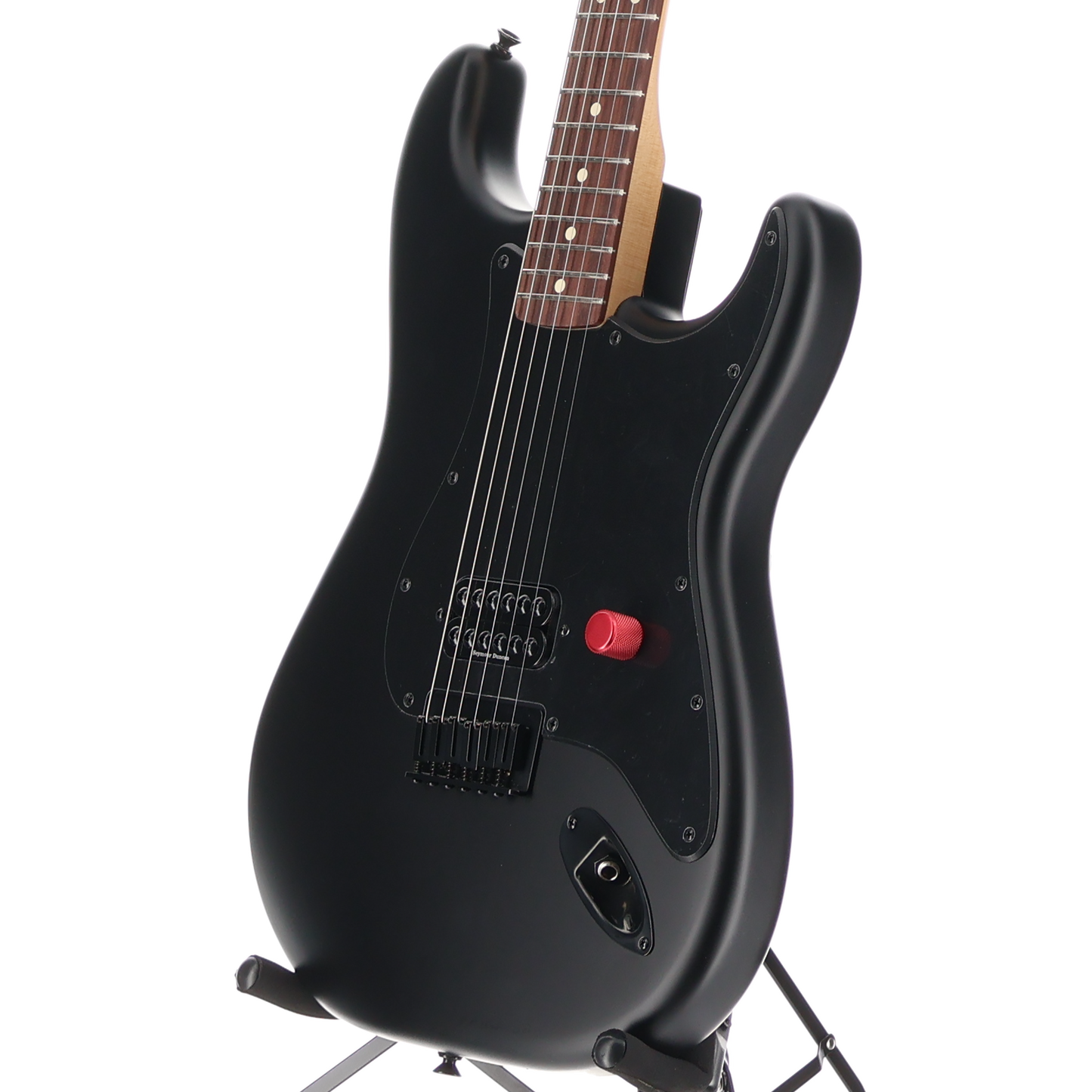 Fender TTS* Tom Delonge Stratocaster, Rosewood Fingerboard, Blackout (T12) (24642)