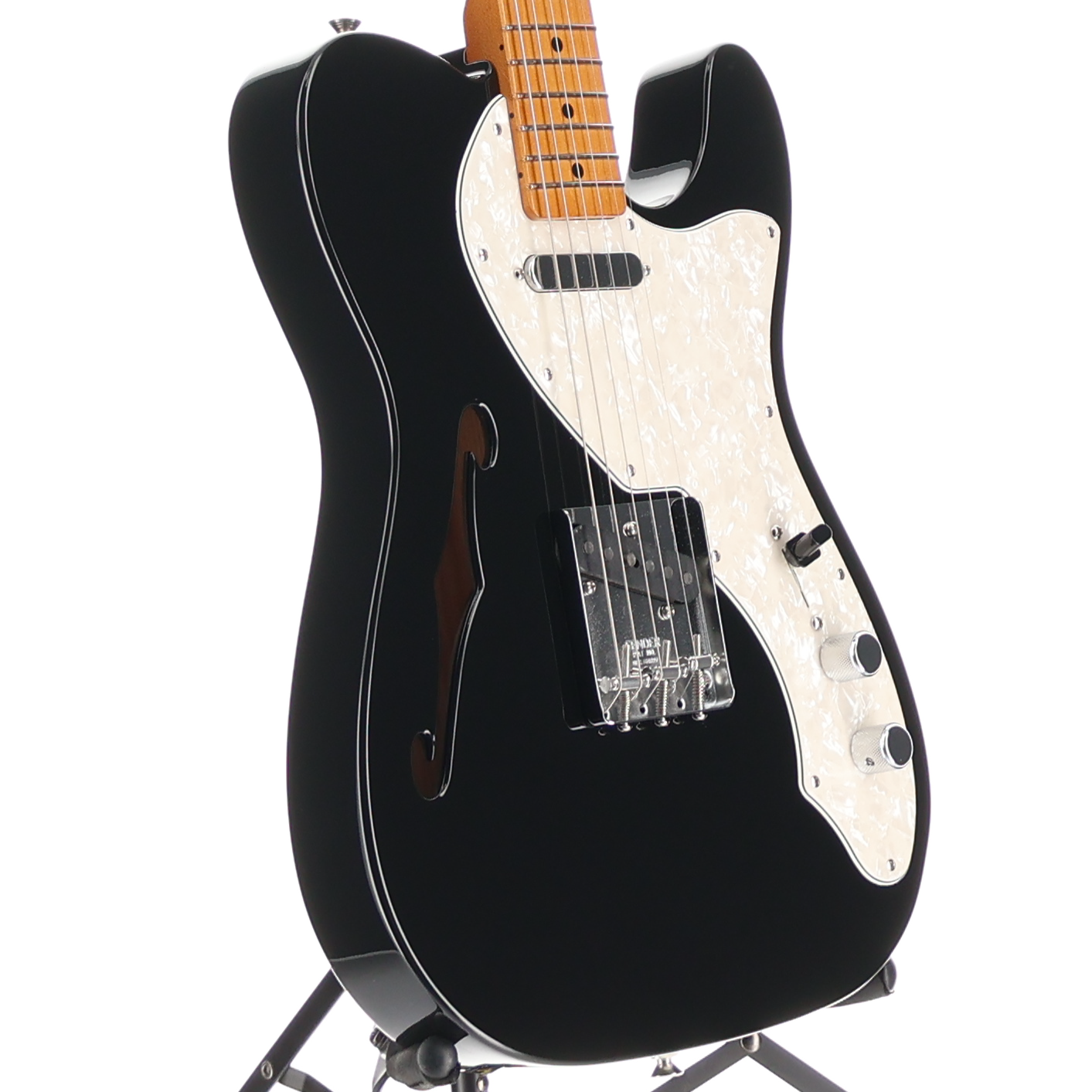 Fender Vintera II '60s Telecaster Thinline, Maple Fingerboard, Black (G3) (88562)