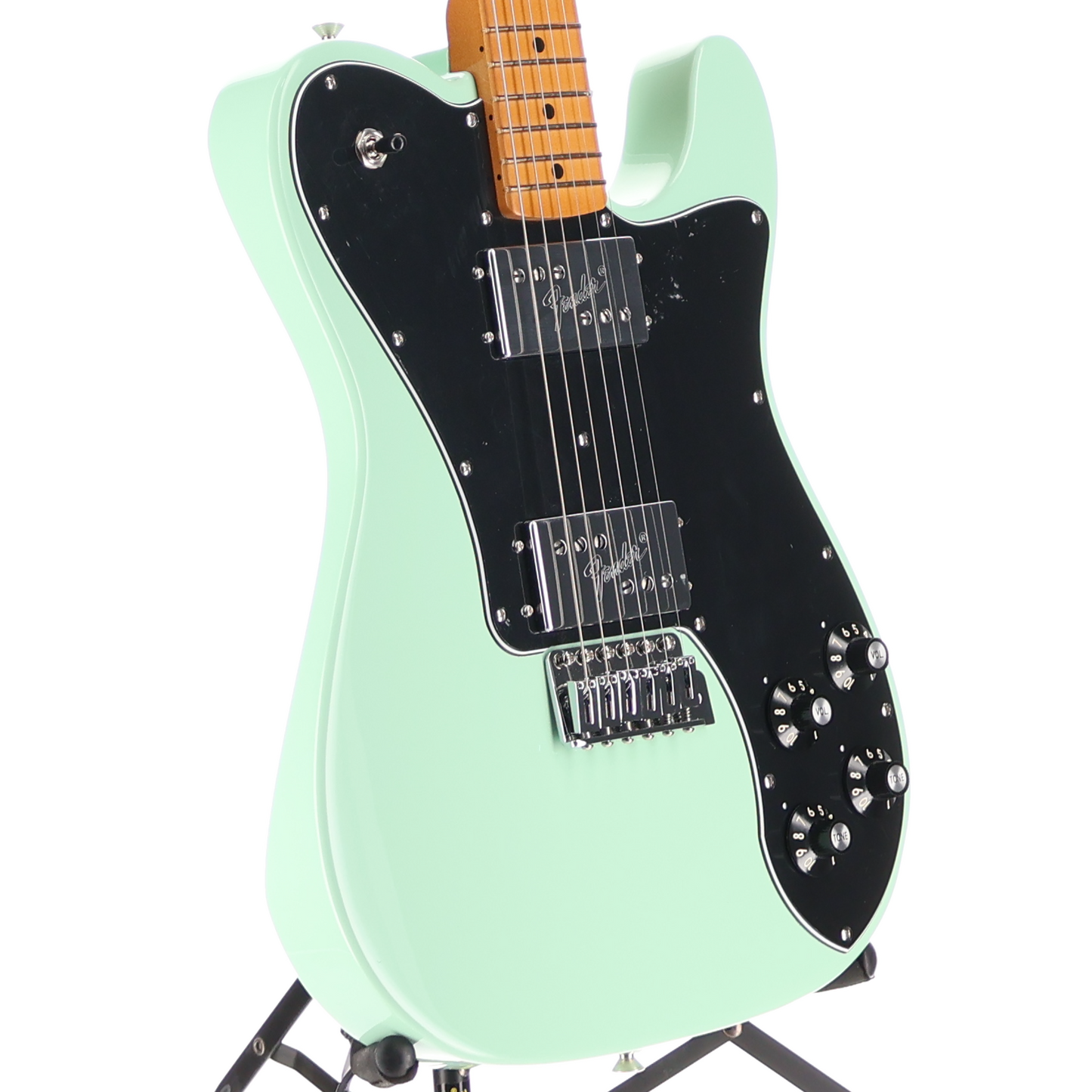 Fender Vintera II '70s Telecaster Deluxe with Tremolo, Maple Fingerboard, Surf Green (O2) (05695)