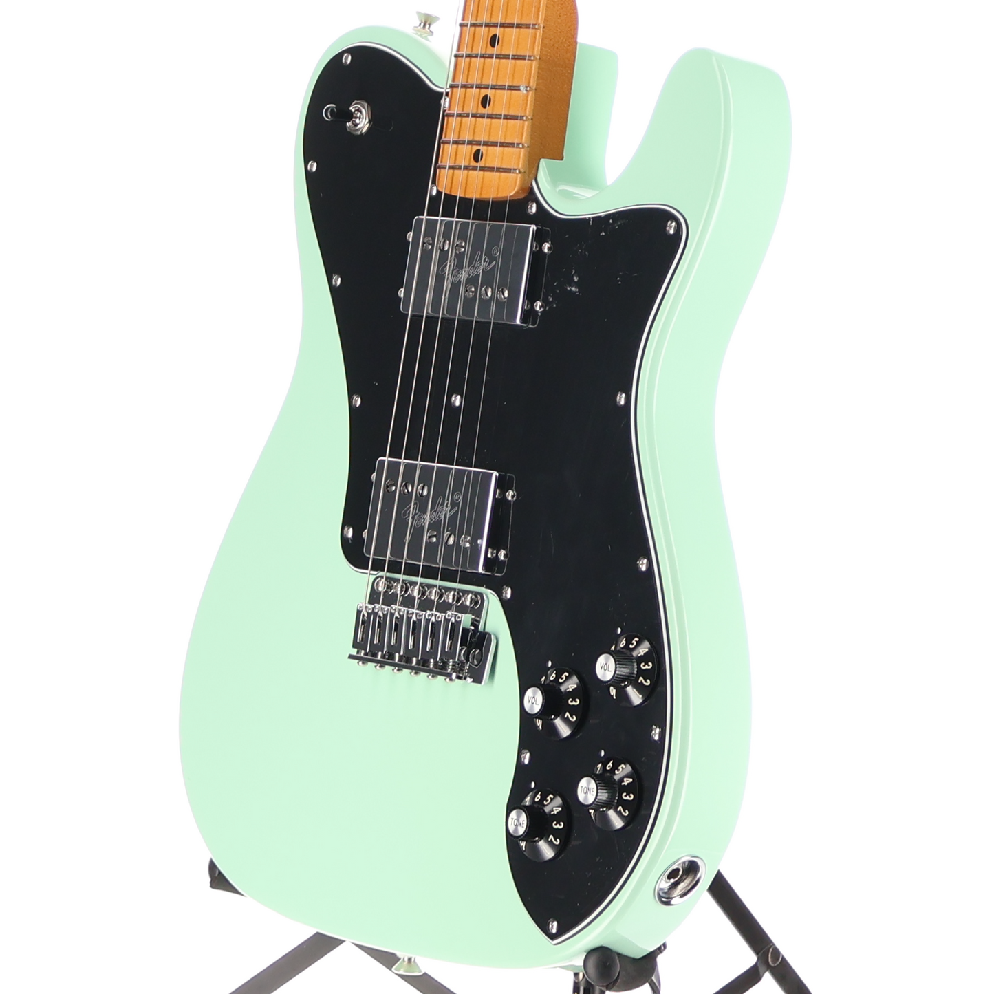 Fender Vintera II '70s Telecaster Deluxe with Tremolo, Maple Fingerboard, Surf Green (O2) (05695)