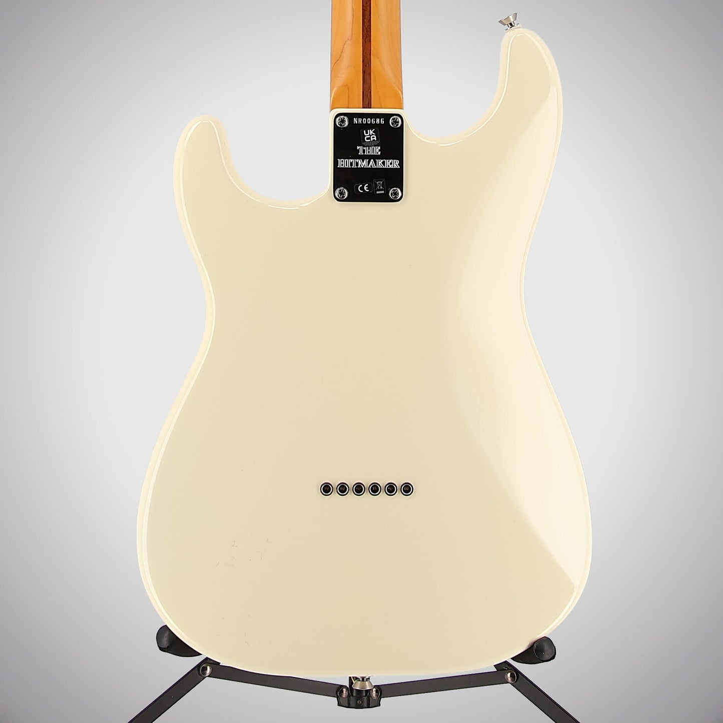 Fender Nile Rodgers Hitmaker Stratocaster, Maple Fingerboard, Olympic White (S4) (00686)