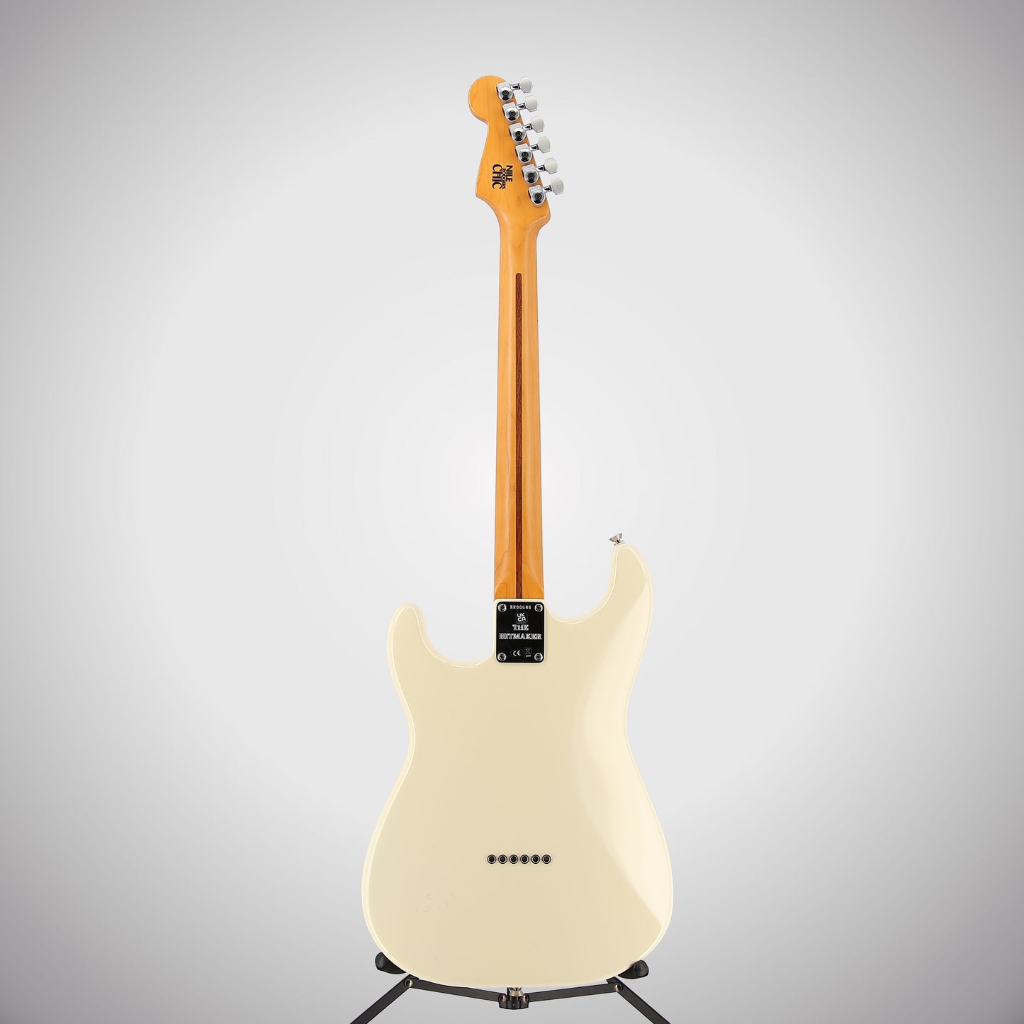 Fender Nile Rodgers Hitmaker Stratocaster, Maple Fingerboard, Olympic White (S4) (00686)