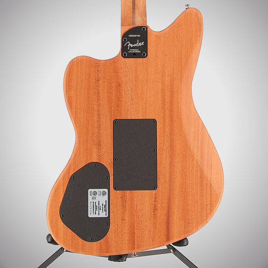 Fender American Acoustasonic Jazzmaster, Ocean Turquoise, Ebony Fingerboard (O10) (3213A)