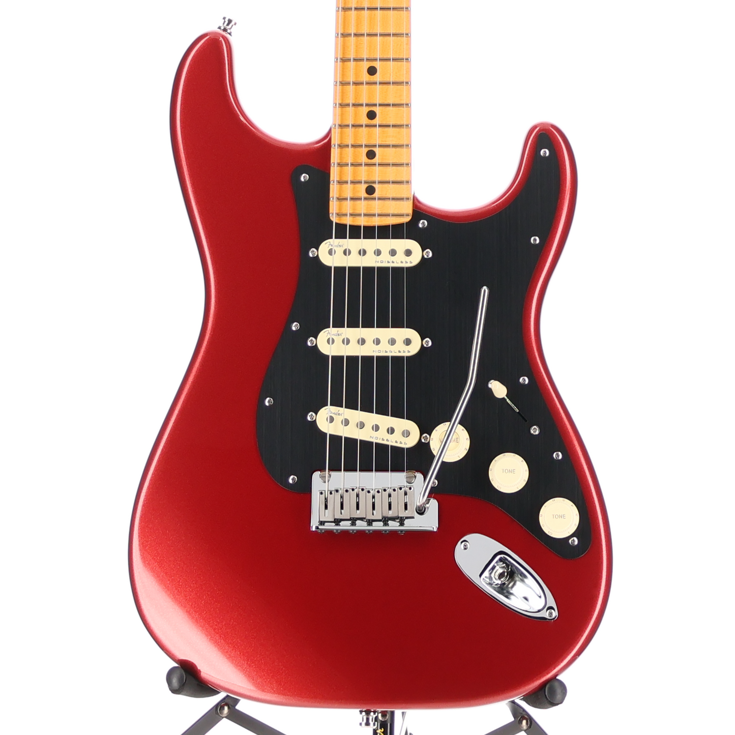 Fender American Ultra II Stratocaster, Maple Fingerboard, Sinister Red (L1) (37322)