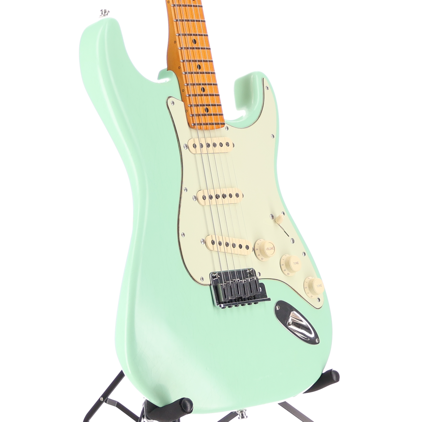 Fender Limited Edition American Ultra Luxe Vintage '60s Stratocaster®, Surf Green (O13) (07475)