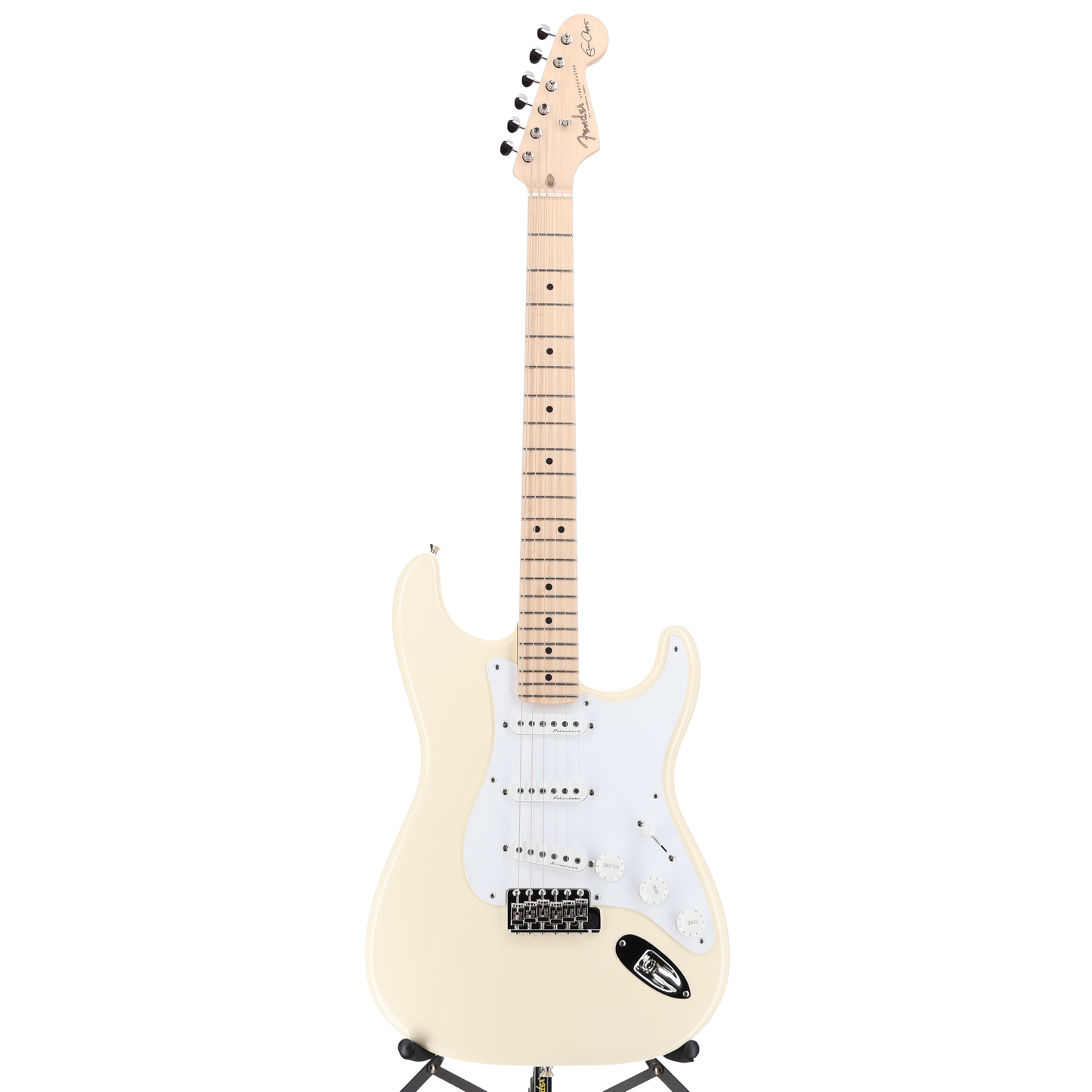 Fender Eric Clapton Stratocaster, Maple Fingerboard, Olympic White (R12) (00853)