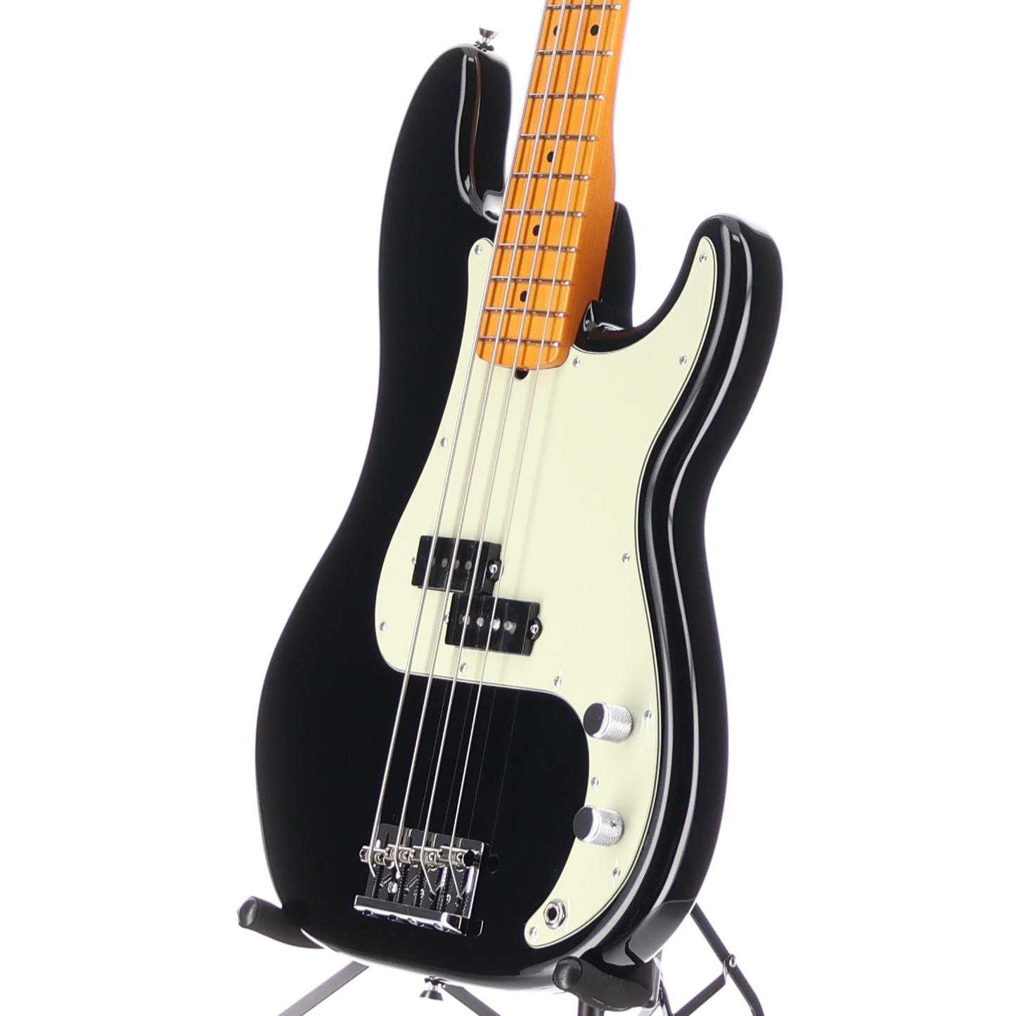 Fender American Professional II Precision Bass, Maple Fingerboard, Black (F8) (02348)