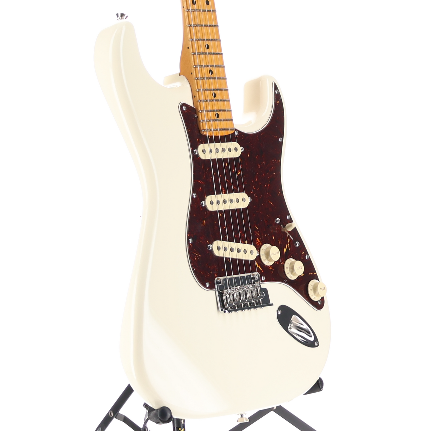 Fender American Professional II Stratocaster, Maple Fingerboard, Olympic White (F7) (07944)