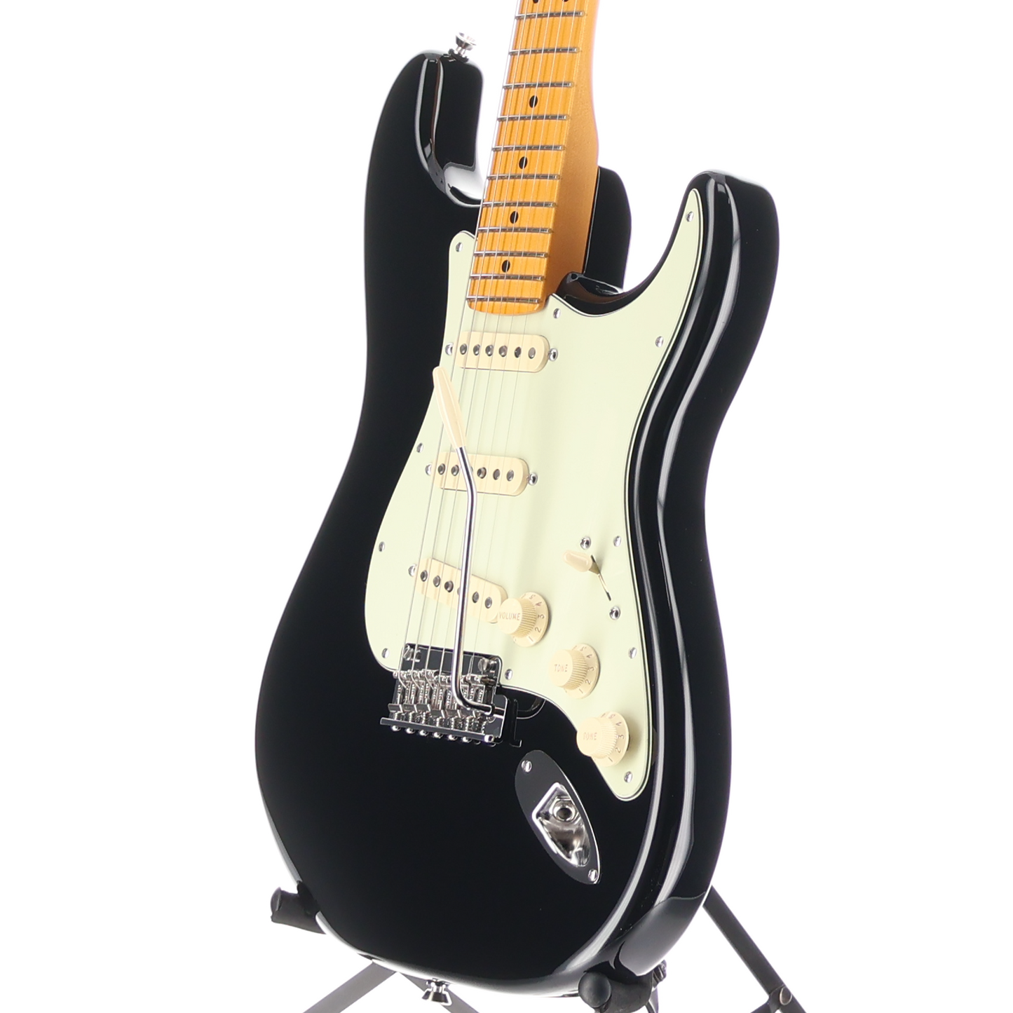 Fender American Professional II Stratocaster, Maple Fingerboard, Black (L6) (07990)