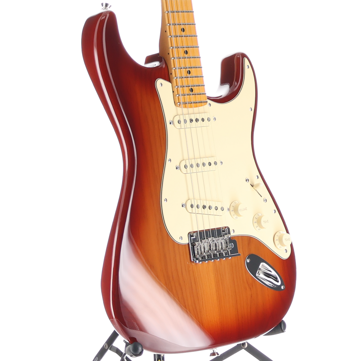 Fender American Professional II Stratocaster, Maple Fingerboard, Sienna Sunburst (R10) (08533)