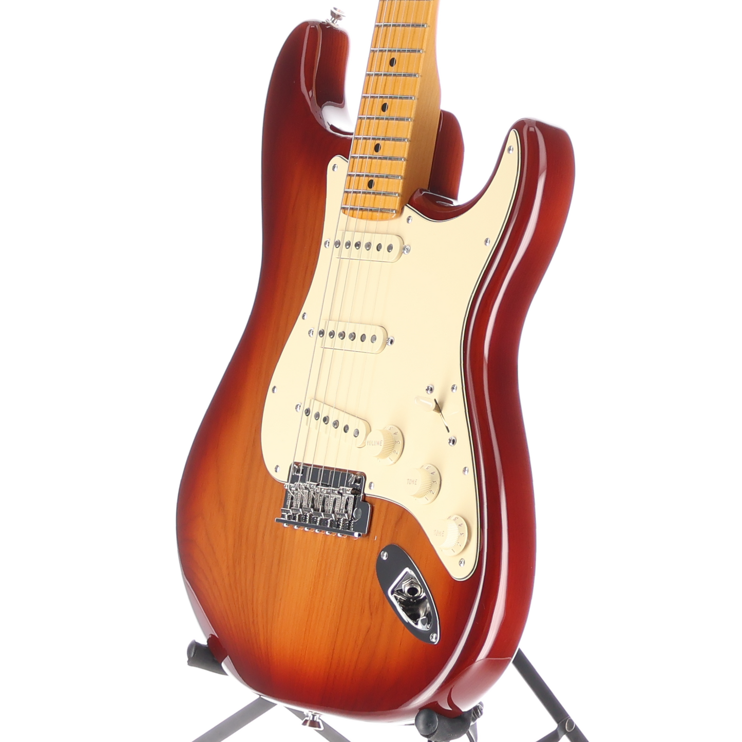 Fender American Professional II Stratocaster, Maple Fingerboard, Sienna Sunburst (R10) (08533)
