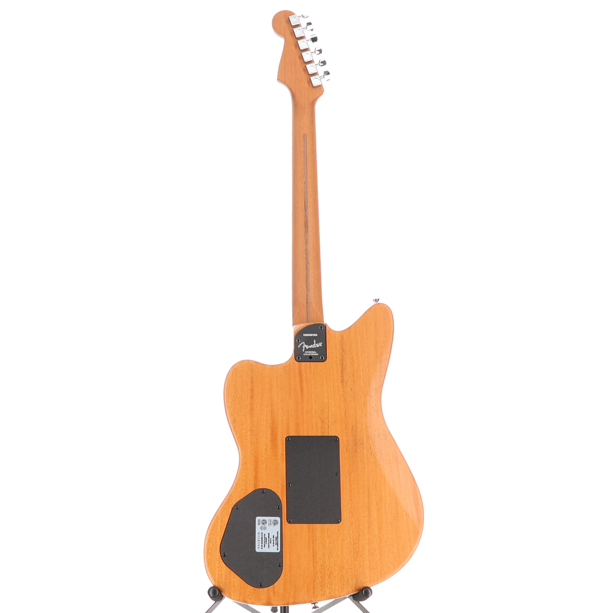 Fender American Acoustasonic Jazzmaster All-Mahogany, Ebony Fingerboard, Bourbon Burst (I5) (3019A)