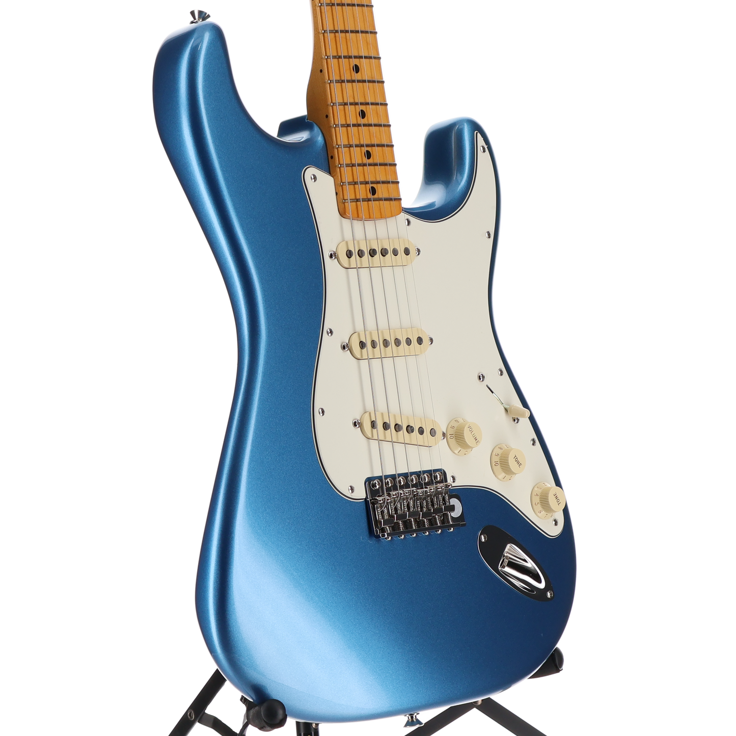 Fender American Vintage II 1973 Stratocaster, Maple Fingerboard, Lake Placid Blue (L12) (16534)