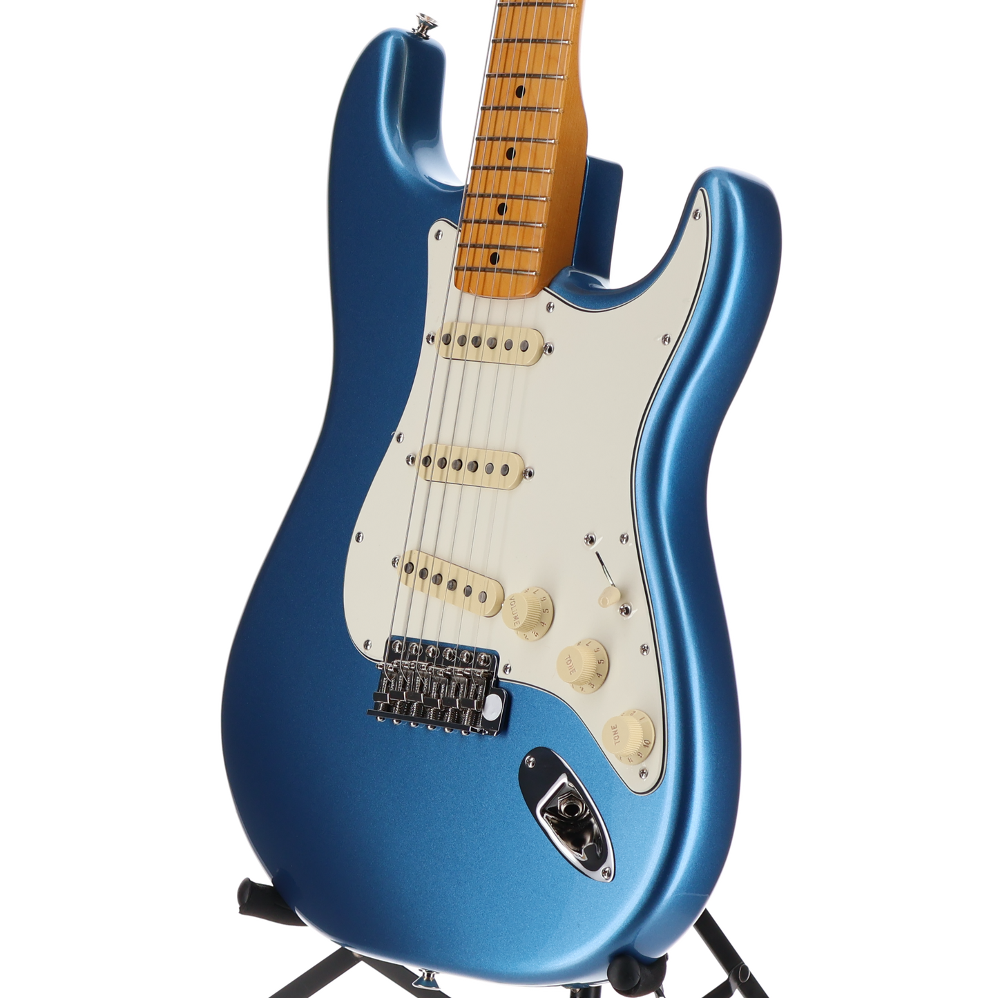 Fender American Vintage II 1973 Stratocaster, Maple Fingerboard, Lake Placid Blue (L12) (16534)