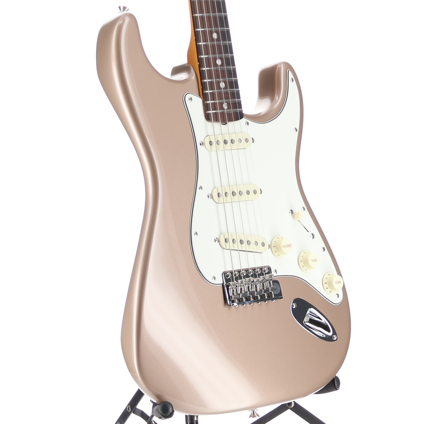 Fender American Vintage II 1965 Stratocaster, Round-Lam Rosewood Fingerboard, Shoreline Gold (R3) (25510)