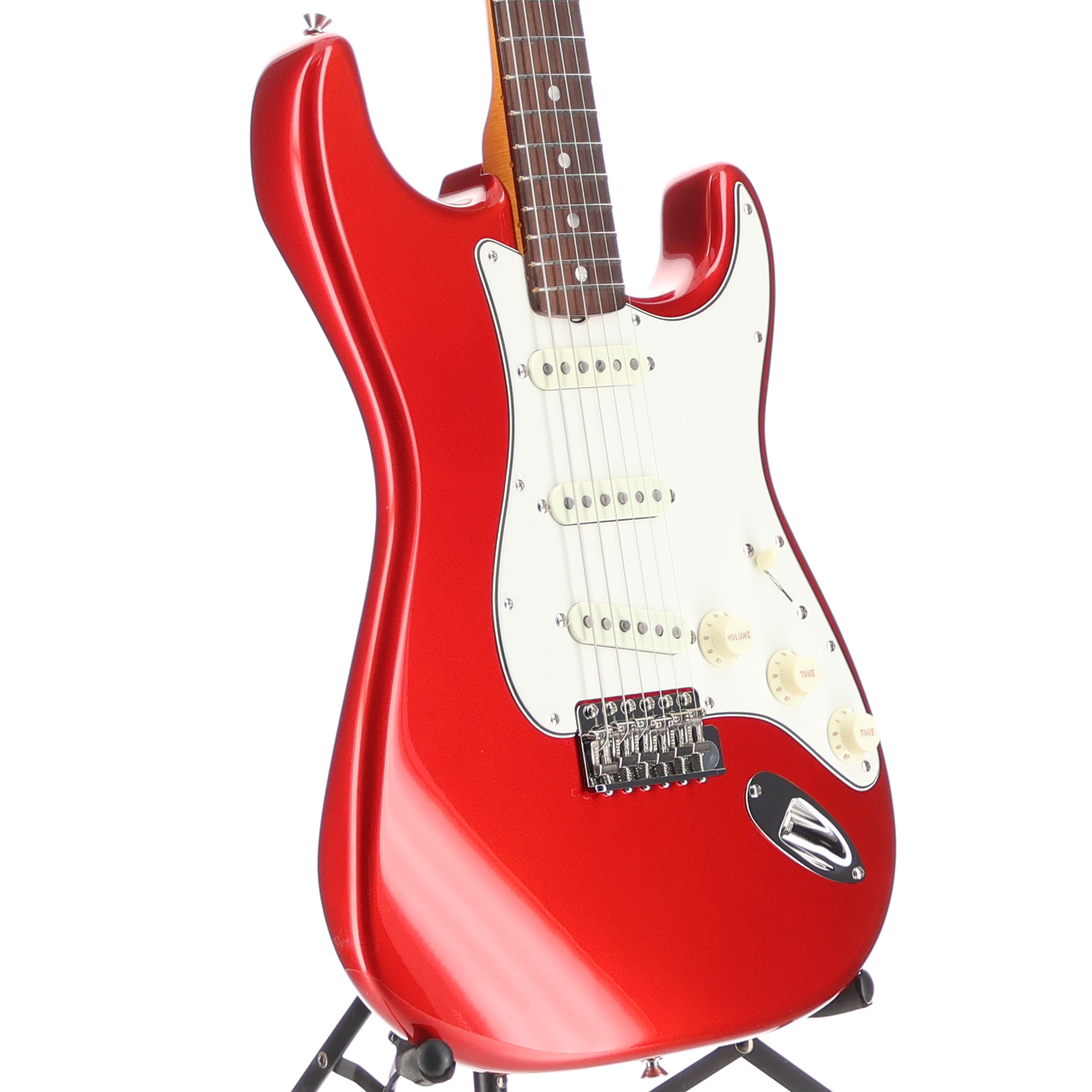 Fender American Vintage II 1965 Stratocaster, Round-Lam Rosewood Fingerboard, Candy Apple Red (F2) (61939)