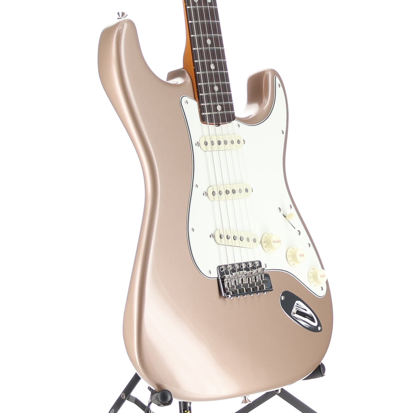 Fender American Vintage II 1965 Stratocaster, Round-Lam Rosewood Fingerboard, Shoreline Gold (L5) (25664)