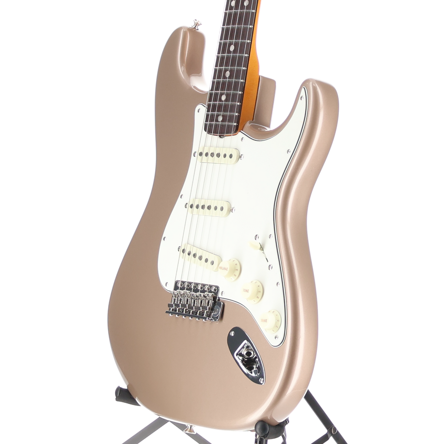 Fender American Vintage II 1965 Stratocaster, Round-Lam Rosewood Fingerboard, Shoreline Gold (L5) (25664)